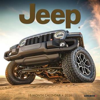 Jeep 2026 7 X 7 Mini Wall Calendar