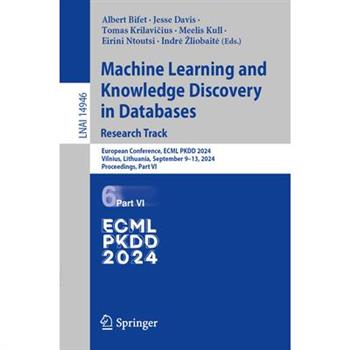 Machine Learning and Knowledge Discovery in Databases. Research Track