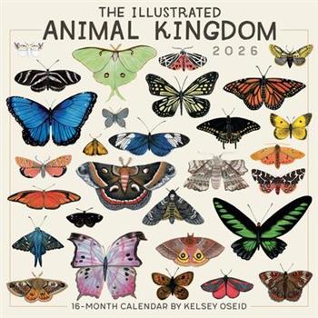 2026 Illustrated Animal Kingdom, the -- Kelsey Oseid Wall Calendar