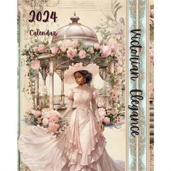 Black Victorian Elegance 2024 Calendar & Planner
