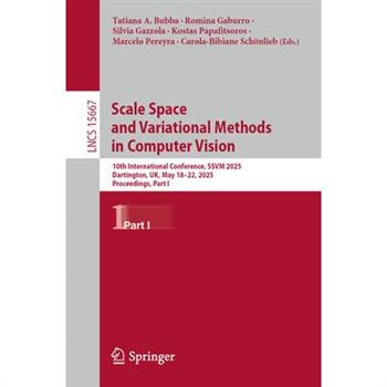 Scale Space and Variational Methods in Computer Vision