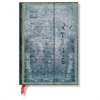 Paperblanks Wilde, the Importance of Being Earnest Embellished Manuscripts Collection Hardcover MIDI Lined Wrap Closure 144 Pg 120 GSM