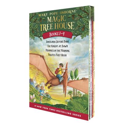 Magic Tree House Boxed Set：Volumes 1-4 神奇樹屋套書#1-4
