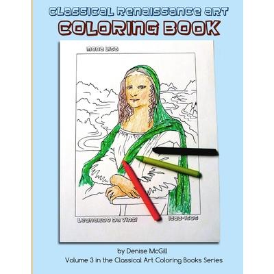 Classical Renaissance Art Coloring Book