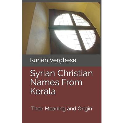 Syrian Christian Names From Kerala
