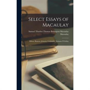 Select Essays of Macaulay