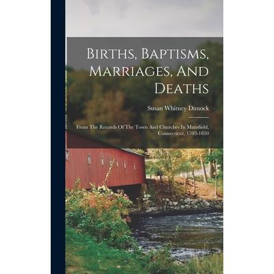 Births, Baptisms, Marriages, And Deaths