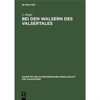 Bei den Walsern des Valsertales