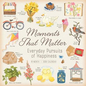 2026 Moments That Matter Wall Calendar