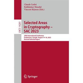 Selected Areas in Cryptography - Sac 2023