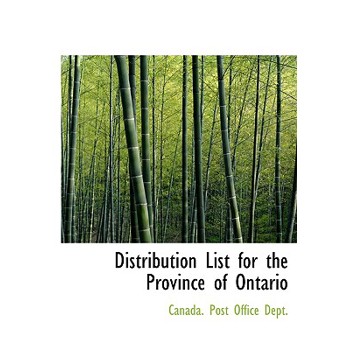 Distribution List for the Province of Ontario