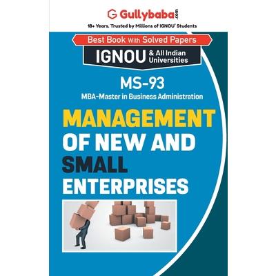 MS-93 Management of New and Small Enterprises