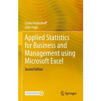 Applied Statistics for Business and Management Using Microsoft Excel