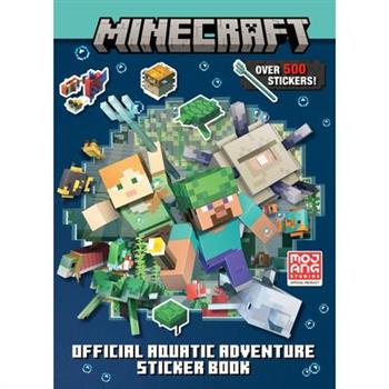 Minecraft Official Aquatic Adventure Sticker Book (Minecraft)