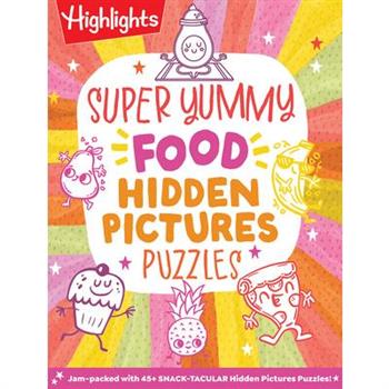 Super Yummy Food Hidden Pictures Puzzles