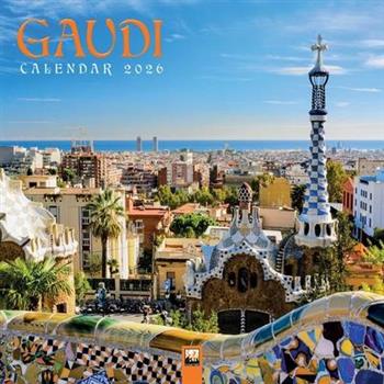 Gaud穩 Wall Calendar 2026 (Art Calendar)