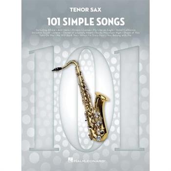 101 Simple Songs for Tenor Sax