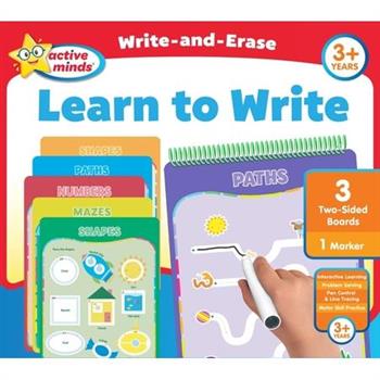 Active Minds Learn to Write Write and Erase Learning Boards