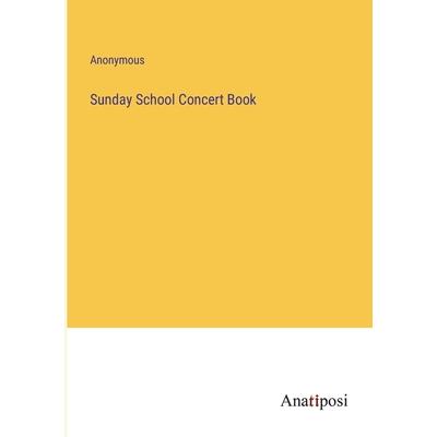 Sunday School Concert Book