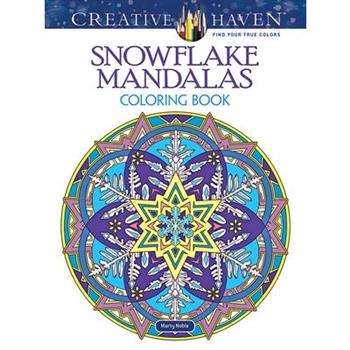 Creative Haven Snowflake Mandalas Coloring Book