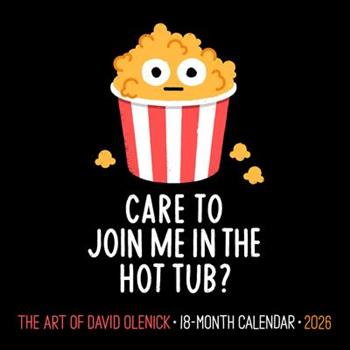 The Art of David Olenick 2026 7 X 7 Mini Wall Calendar