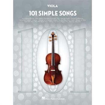 101 Simple Songs for Viola
