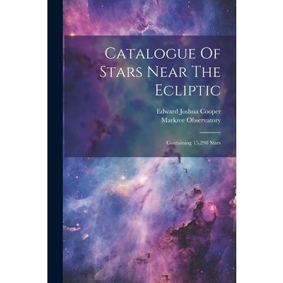 Catalogue Of Stars Near The Ecliptic