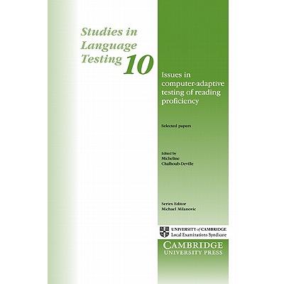 Issues in Computer-Adaptive Testing of Reading Proficiency