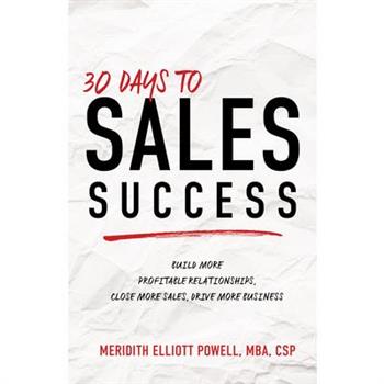 30 Days to Sales Success