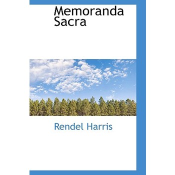 Memoranda Sacra