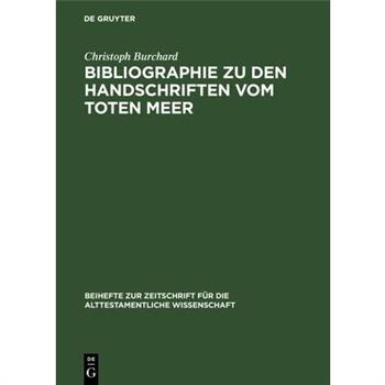Bibliographie zu den Handschriften vom Toten Meer