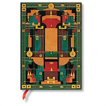 Paperblanks Lion's Den Sybil Pye Bindings Hardcover MIDI Unlined Elastic Band Closure 144 Pg 120 GSM