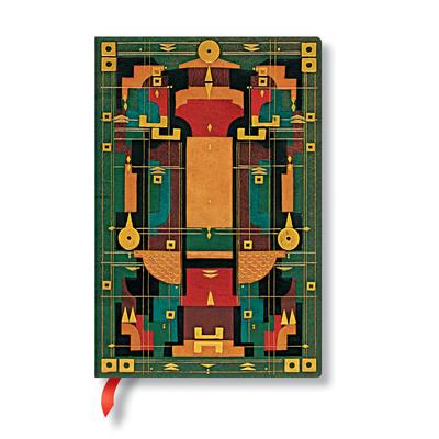 Paperblanks Lion’s Den Sybil Pye Bindings Hardcover Mini Lined Elastic Band Closure 176 Pg 85 GSM