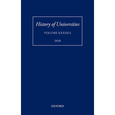 History of Universities Volume XXXIII/2