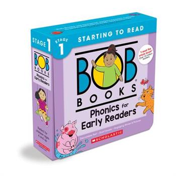 Bob Books - Phonics for Early Readers Box Set of 12 Paperbacks Decodable Phonics Books, Ages 4 and Up, Kindergarten (Stage 1: Starting to Read)