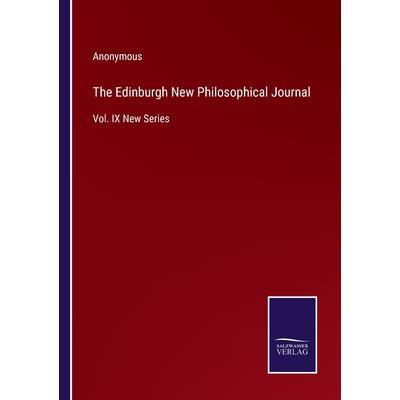The Edinburgh New Philosophical Journal