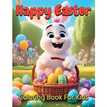 Happy Easter Coloring Book for Kids