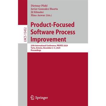 Product-Focused Software Process Improvement