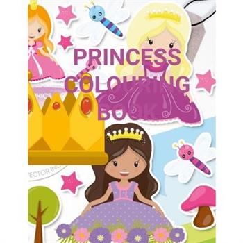 PRINCESS COLOURING PAGES for KIDS