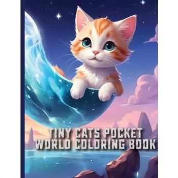 Tiny Cats Pocket World coloring book