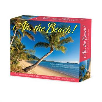 Ah, the Beach! 2026 5.4 X 6.2 Box Calendar