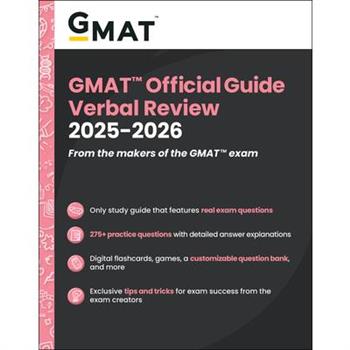 GMAT Official Guide Verbal Review 2025-2026