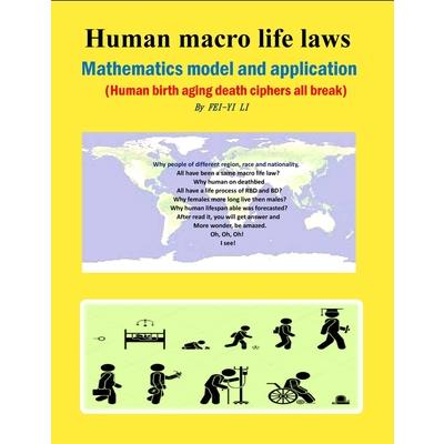 Human macro life laws mathematics model and application