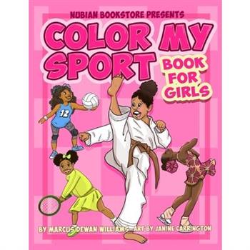 Nubian Bookstore Presents Color My Sport Book For Girls