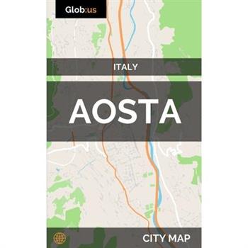 Aosta, Italy - City Map