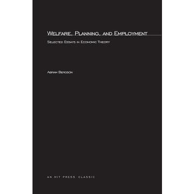 Welfare, Planning, and Employment