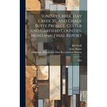 Sunday Creek, Hay Creek 30, and Chalk Butte Project, Custer and Garfield Counties, Montana