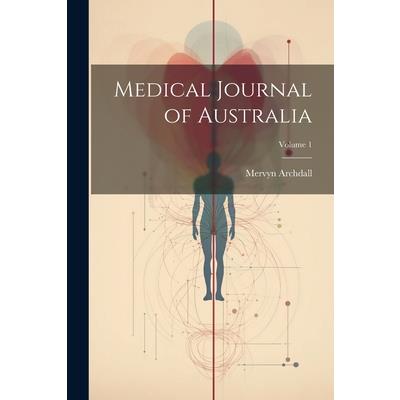 Medical Journal of Australia; Volume 1