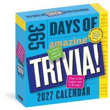 365 Days of Amazing Trivia Page-A-Day(r) Calendar 2027