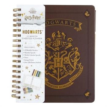 Harry Potter: Hogwarts 12-Month Undated Planner